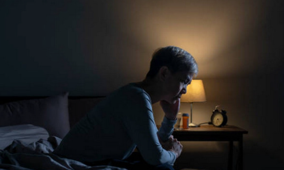 Épuisé, insomnie, stress