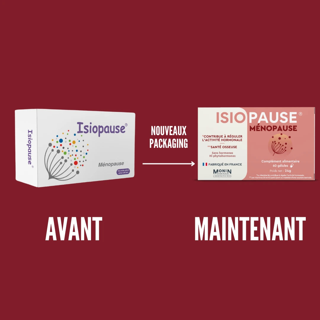 Isiopause ® - Soutien Naturel pour la Ménopause